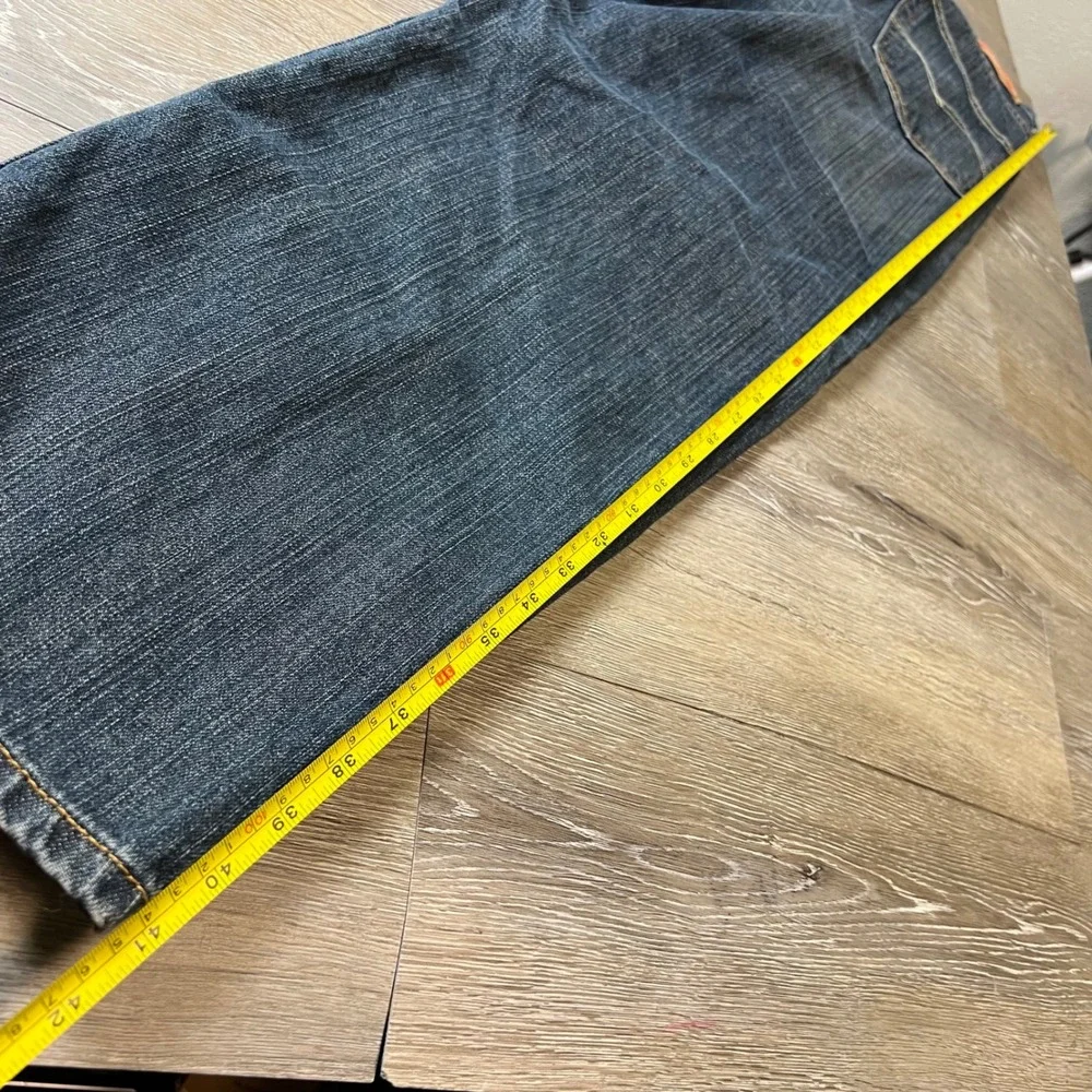 Levi's 550 Relaxed Fit Jeans Mens 36x30 Blue Dark Wash Tapered Denim Skater
